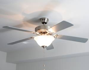 Ceiling fan with light